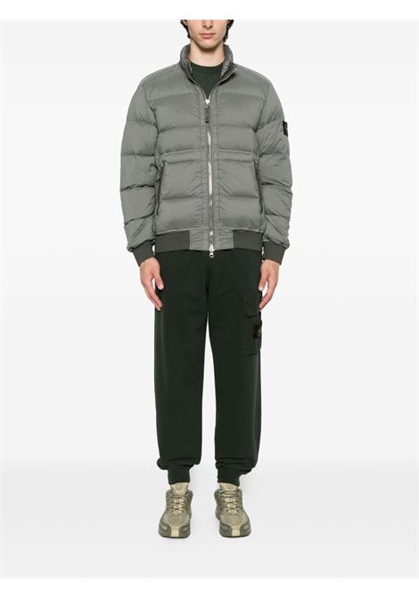 bomber quilted zip-gront uomo cemento STONE ISLAND | K2S15 4100039 S0028V006B
